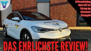 XXL Review VW ID.5 nach 5000km Erfahrung Licht App und mehr Deutsch 4K  Vision E Drive Nr.189