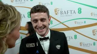 Agallamh i nGaeilge le Paul Mescal  Interview as Gaeilge with Paul Mescal  BAFTAs  TG4