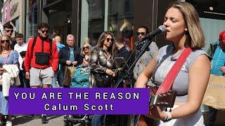 WARNING This WILL MAKE YOU CRY....You Are The Reason - Calum Scott  Allie Sherlock cover