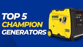 Top 5 Best Champion Generators  Best Champion Generators