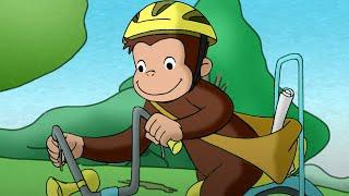 Nicke Nyfiken  Nickes nya cykel  Tecknad Film för Barn