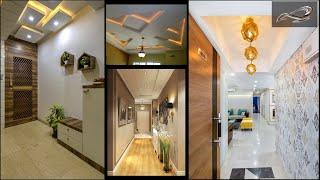 Entryway POP False Ceiling Design  Hallway False Ceiling Design Idea  Elegant Pop Ceiling  I.A.S