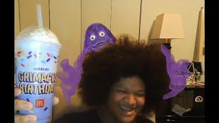 Quarmacy tries the Grimace Shake