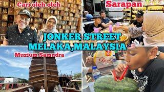 JONKER STREET MELAKA NGGA BOSEN BOSEN MAIN KESINI CARI OLEH OLEH DAN SARAPAN⁉️