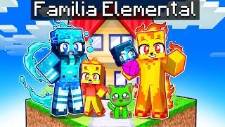 ¡La FAMILIA ELEMENTAL en MINECRAFT  Alexy