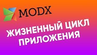 Жизненный цикл приложения modx  Как работает modx