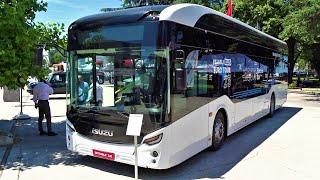 New 2023 Isuzu Citivolt 12 City Bus - Interior Exterior Details - Truck Expo