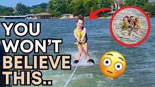 HOW WE TAUGHT OUR 5 YEAR OLD TO WATERSKI 