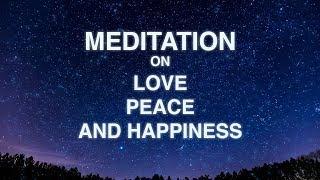 Guided Mindfulness Meditation on Love Peace and Happiness 16 Minutes