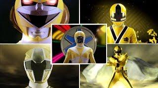 Top 10 Yellow Ranger Morph Sequences  Ninja Steel  Power Rangers Official