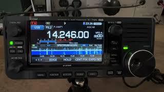 ICOM IC-705 QRP Transceiver HFVHFUHF