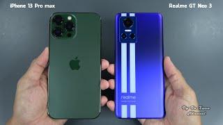 iPhone 13 Pro max vs Realme GT Neo 3  SpeedTest