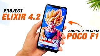 POCO F1 - Project Elixir 4.2 Official - Android 14 QPR2 - Redesign Settings & New Features