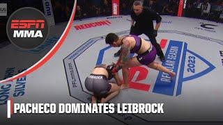 Larissa Pacheco knocks out Amber Leibrock in under a minute  ESPN MMA