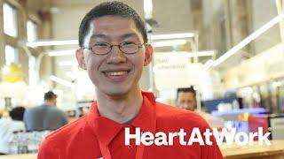 Heart At Work Store associate with a disability is empowered to excel