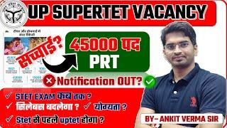 UP SUPERTET NEWS UP TET NEWS  45000 POSTS NEW INFORMATION By- Ankit Verma