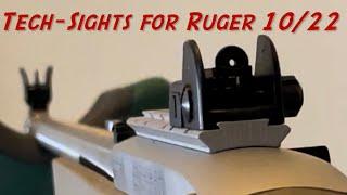 Review Tech-Sights for the Ruger 1022