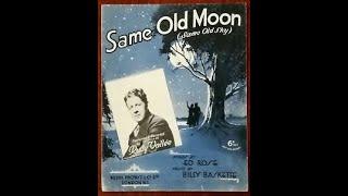 Rudy Vallee - Same Old Moon Same Old Sky 1932 The Crooner From Vermont