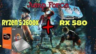 Jump Force Test with Amd Ryzen 5 2600x With Saphire Rx 580 8gb