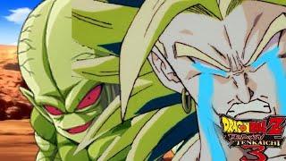 Broly gets his nuts punched