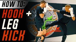 How To Hook to Leg Kick Combo  TJ Dillashaw & The Master Duane Ludwig