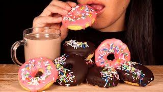 ASMR Chocolate Donuts and Donut Cookies No Talking