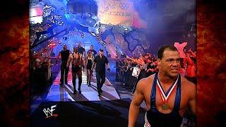 Kurt Angle w Undertaker Kane Big Show Albert & Billy Gunn vs Tazz w Alliance Members 81601