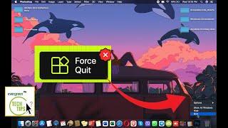 How To Force Quit any App that wont close on Macbook Pro 2024