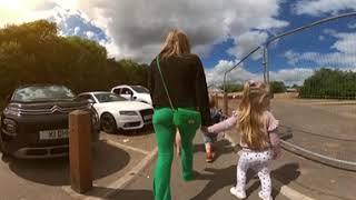 360 VR - Walking to Mini Golf at Thorpe Park in Cleethorpes