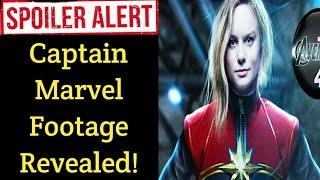 Captain Marvel Footage Revealed at CineEurope?  Captain Marvel teaser trailer leaked footage
