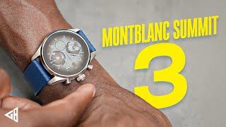 Montblanc Summit 3 The £1000 Wear OS3 Luxury Smartwatch