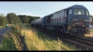 G2000BB Diesel Locomotive IRPLineas With Gas Tankers Freight Train at Venlo the Netherlands 28.6.24