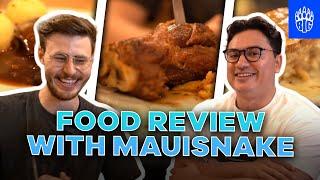 GERMAN FOOD REVIEW WITH MAUISNAKE #IEM Cologne