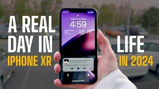 Using the iPhone XR in 2024 - A Real Day in Life