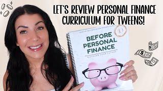 Lets Review Homeschool Curriculum Beyond Personal Finance for Tweens Ages 8-12