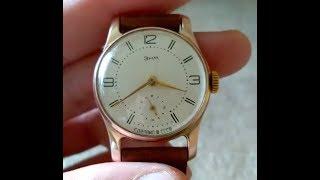 Советские часы ЗиМ 1960 г  Soviet watch ZiM 1960