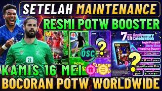 RESMI POTW BOOSTER  SETELAH MAINTENANCE 16 MEI POTW UCL ? KAMPANYE 7 ANNIVERSARY? EFOOTBALL MOBILE