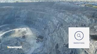 Newmont’s Porcupine Hollinger Open Pit Drone View