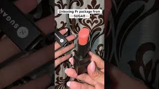 Collaboration with @SUGARCosmetics  #makeuphaul  #sugarcosmetics