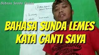 bahasa sunda halus sehari-hari dan artinya kata ganti saya