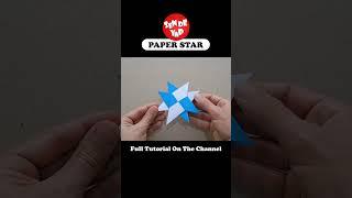 DIY - How to Make a Ninja Star From Paper - Origami #shorts #star #papercraft