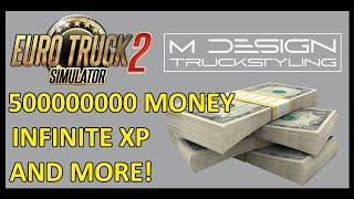  ETS2 FREE MOD 1.50  INFINITE MONEY AND XP + NEW GAME ECONOMY by M DESIGN - FOR NEW ACCOUNT ONLY