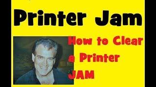 Brother Printer DCP-7065DN HOW TO CLEAR A BAD PAPER JAM IN ONE MINUTE