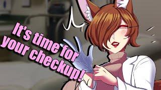 ASMR Lewd Kitsune Doctor Gives You A Checkup F4M Roleplay