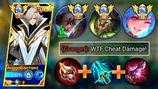 XAVIER GOJO SATORU BEST BROKEN BUILD 2024 COUNTER META GRANGER BUFFED  MOBILE LEGENDS