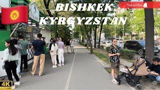 Bishkek walking tour 4k  #kyrgyzstan