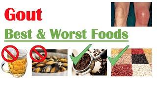 Best & Worst Foods to Eat with Gout  Reduce Risk of Gout Attacks and Hyperuricemia