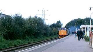 37518 Clagging in to Peterborough PNV