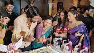 Udne Ki Asha Serial Completes 100 Episode Cake Cutting With Media  Kanwar DhillonNeha Harsora