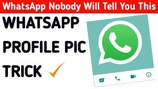 Hidden Secret of Whatsapp Profile Picture  Whatsapp Profile Picture Photo Secret Trick